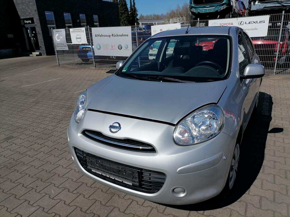 Nissan Micra K13 original Hinterachse Trommelbremse 1,2 59kw Bj.2011